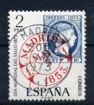 Stamps Spain -  Día mundial del Sello- Fechador de Madrid