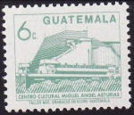 Stamps Guatemala -  Centro Cultural Miguel Ángel Asturias