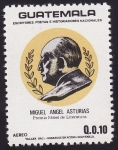 Stamps : America : Guatemala :  Miguel Angel Asturias "El Gran Moyas"