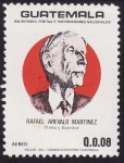 Stamps America - Guatemala -  Rafael Arévalo Martinez