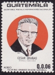 Stamps Guatemala -  Cesar Brañas