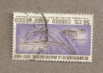 Stamps Mexico -  50 Aniv. de la aviación nacional