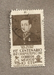 Stamps Mexico -  1er Centenario Chapultepec
