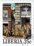 Stamps Africa - Liberia -  Norman Rockwell, ilustrador, fotógrafo y pintor.