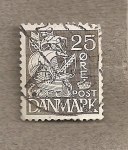 Stamps Denmark -  Caravela