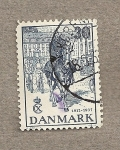 Stamps Denmark -  Rey Cristian a caballo