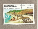 Stamps Nicaragua -  Centro turístico Pochomil