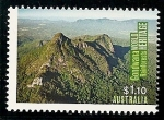 Stamps Australia -  Patrimonio de la Humanidad Parque N.Gondwana