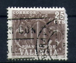 Stamps : Europe : Spain :  Plan sur de Valencia