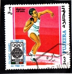 Sellos de Asia - Emiratos rabes Unidos -  Fujeira-Mexico 1968