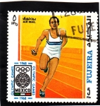 Stamps : Asia : United_Arab_Emirates :  Fujeira-Mexico 1968