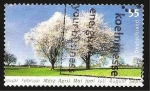 Stamps Germany -  2400 - Estacion del año, Primavera, Cerezos en flor