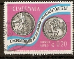 Stamps : America : Guatemala :  QUETZAL  MONEDA