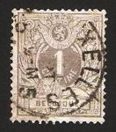 Stamps Belgium -  cifra