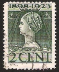 Stamps : Europe : Netherlands :  reina wilhelmine