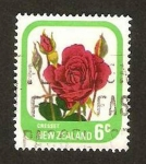 Stamps New Zealand -  flor, cresset
