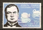 Stamps Nicaragua -  RUBEN  DARÍO