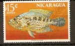 Stamps : America : Nicaragua :  PECES