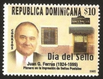Stamps Dominican Republic -  juan g. ferrua