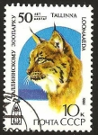 Stamps Russia -  Animal del zoo de Tallin
