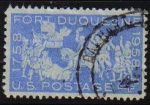 Stamps United States -  USA 1958 Scott 1123 Sello Ocupacion de Fort Duquesne Pennsylvania usado