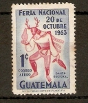 Stamps Guatemala -  DANZA  REGIONAL