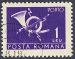 Stamps Romania -  telecomunicaciones