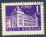 Sellos de Europa - Rumania -  edificio