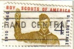 Stamps United States -  USA 1960 Scott 1145 Sello Chicos y Chicas Scouts usado