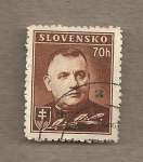 Stamps Europe - Slovakia -  Monseñor Tiso, presidente