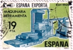 Stamps Europe - Spain -  España exporta, máquinas-herramienta