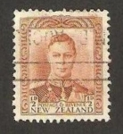 Stamps New Zealand -  jorge VI