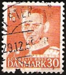 Stamps Denmark -  frederic IX