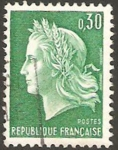 Stamps France -  1536 A - Marianne de Cheffer
