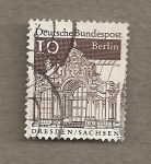 Stamps Germany -  Puerta arquitectónica