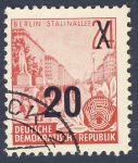 Stamps Europe - Germany -  DDR Berlin Stalinallee