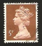 Stamps United Kingdom -  Elizabeth II