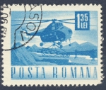 Stamps Romania -  helicoptero