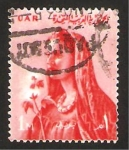 Stamps Egypt -  mujer egipcia