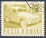 Stamps Romania -  automovil