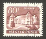 Stamps Hungary -  castillo egervar