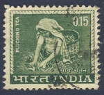 Stamps : Asia : India :  recojida de te