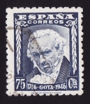 Sellos de Europa - Espa�a -  II Centº nacimiento de Goya