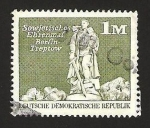 Stamps Germany -  Monumento soviético en Berlín