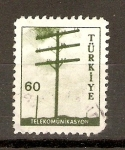 Stamps : Asia : Turkey :  POSTE  TELEGRÁFICO