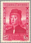 Stamps Spain -  ESPAÑA 1930 552 Sello Nuevo Descubrimiento de América Martín Alonso Pinzón 25c