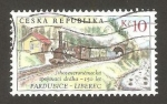 Stamps Czech Republic -  ferrocarril de pardubice a liberec