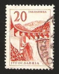 Stamps Yugoslavia -  795 - Central hidroeléctrica de Jablanica