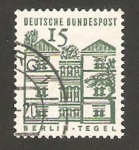 Stamps Germany -  323 - castillo tegel en berlin
