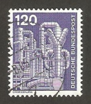 Sellos de Europa - Alemania -  704 - Industria Química
